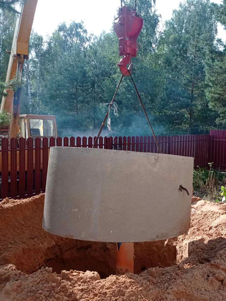 Монтаж автокраном