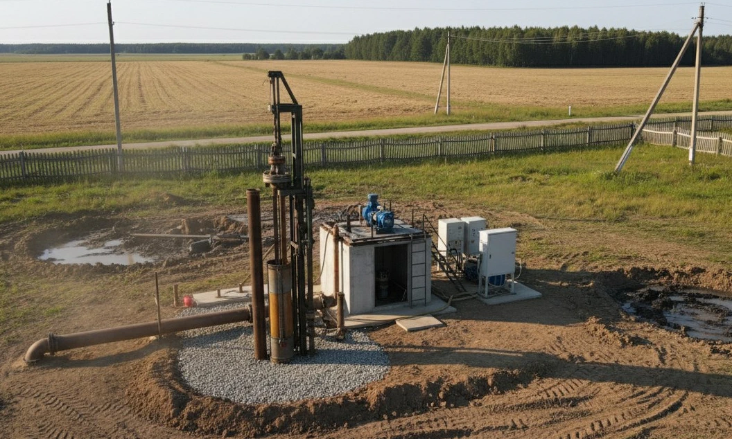 Бурение промышленных скважин для воды