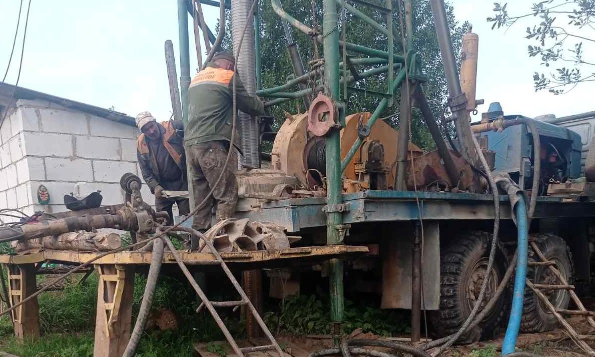 Подготовка бурения скважины на воду