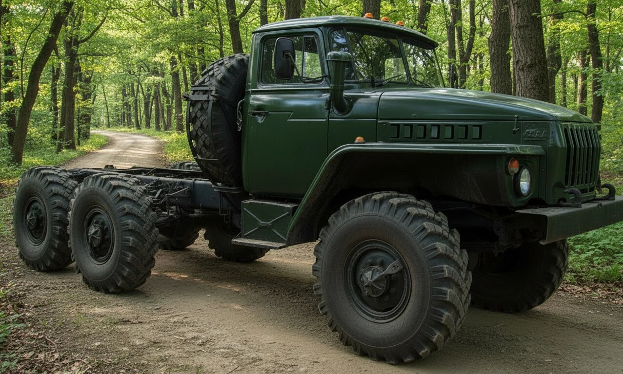 Тягач-вездеход Урал 4320